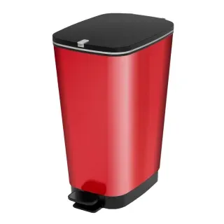 KIS CHIC Bin Abfallbehälter, Maße: 29 x 44,5 x 60,5 cm, Farbe: Rot