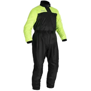 Oxford Rainseal Regenkombi - Black / Fluo Yellow - 4XL