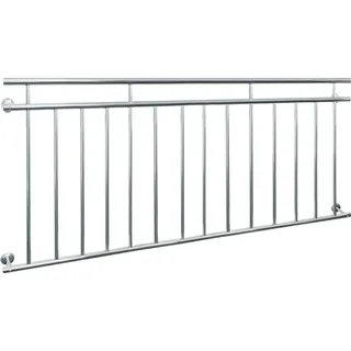 ECD Germany Französischer Balkon 184x90 cm Edelstahl