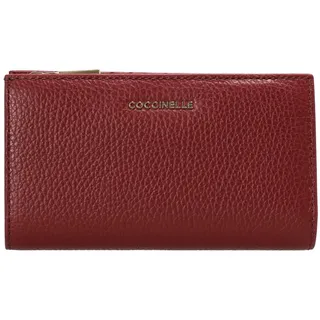 Coccinelle Metallic Soft Geldbörse Damen rot