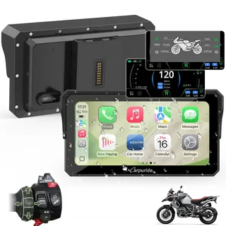Carpuride W602BS Pro Carplay Bildschirm für BMW Motorrad Nativ Wonder Wheel