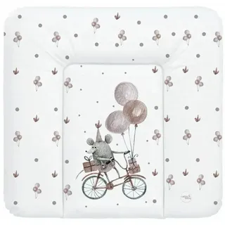 Wickelauflage Ceba Baby 75x70, Maus auf dem Fahrrad 1 St