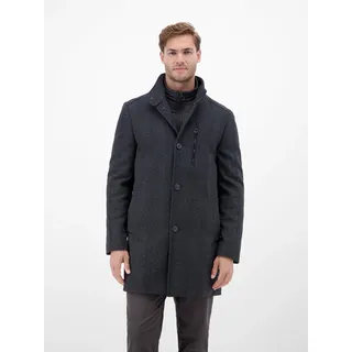 LERROS Wollmantel "KURZGRÖSSEN-Mantel in Wolloptik", classic navy