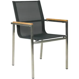 Greemotion Stapelsessel Sydney 58 x 60 x 84 cm grau