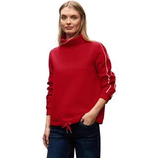 Street One Damen Sweatshirt mit Stehkragen