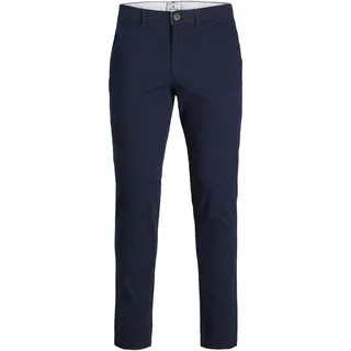 JACK & JONES Chino Modern Blau 34