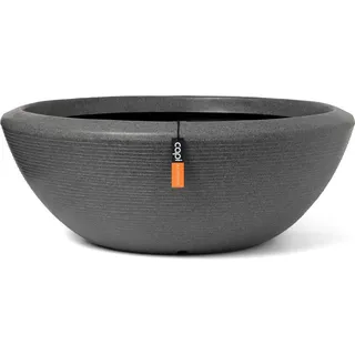 Capi Pflanzschale Niedrig Granite Ø 61 cm x 25 cm Anthrazit