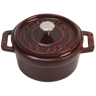 Cocotte 10 cm rund grenadine-rot