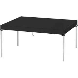 VANSHEIM Abdeckung für Gartenmöbel Wasserdicht schutzhülle für loungemöbel Abdeckung Winterfest Gartentisch Gartenmöbel Hülle tischplatte Gartenabdeckung mit Kordelzügen Winddicht Plane 150x90x15cm