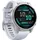 Fenix 8 BT 43 mm Edelstahlgehäuse silber Silikonarmband weiß M