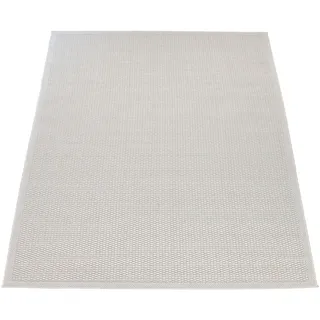 Paco Home Outdoor Teppich wetterfest Garten , Terrasse flachgewebt Uni Sisaloptik robust Grösse 140x200 cm - Beige
