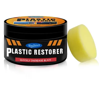 Auto Innenraum Creme 100ml,Autopflege Ledercreme für Innenräume,Autolederrpflege Creme,Car Innenräume Lederpflege Reinigungscreme,Autopflege Politur Paste für Lüftungsgitter Armaturenbrett Sitz