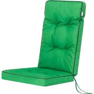 Bjird Sesselkissen, Kissen für Rattanmöbel, Steppkissen, Sitzkissen für Sessel / Stühle - Indoor & Outdoor - Gesteppt - 120x50 cm, Grün Oxford - Grün