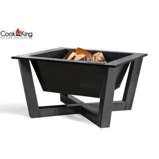 Feuerschale "brasil" l 70 cm Feuerstelle für Garten aus Stahl Feuerkorb Grill