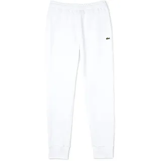 Lacoste Herren Jogginghose XH9624, Männer Freizeithose,Sweatpants,Loungewear,Homewear,Slim Fit,Weiß,8 (3XL)
