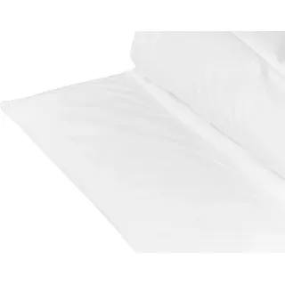 BELIANI Bettdecke Weiß Lyocell- und Baumwollbezug 220 x 240 cm mit Polyester-Füllung Papsel Steppdecke Winterbettdecke Warm Schlafzimmer - Weiß