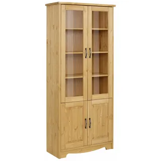 OTTO home Vitrine Trinidad 85 x 0 x 0 cm Beige