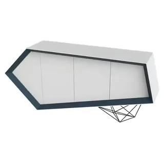 Sideboard Kommode Schrank Anrichte Büromöbel Büro Einrichtung Neu Weiß - Weiß