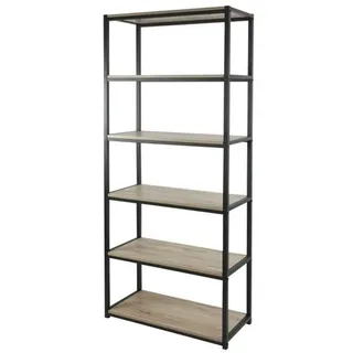 Urban living "LOFT BIBLIOTHEK 6 Regale 60X30X180CM
