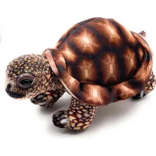 Onwomania Plüschtier Stofftier Kuscheltier Kriechtier Schildkröte Landschildkröte 2fach Mehrfarbig