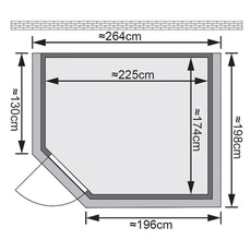 Bild von Sauna Tanami 40 mm