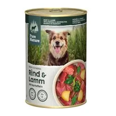 6x400g Curcan & vită Adult Pure Nature Hrană umedă câini