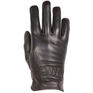 Helstons Cream Damen Lederhandschuhe - Black - 6