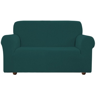 EBETA E Elastisch Sofa Überwürfe Sofabezug, Stretch Sofahusse Sofa Abdeckung Hussen für Sofa, Couch, Sessel 2 Sitzer (Olivgrün, 145-185 cm)