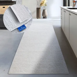 Villeroy & Boch Francois Wollteppich 80 x 200 cm Weiß