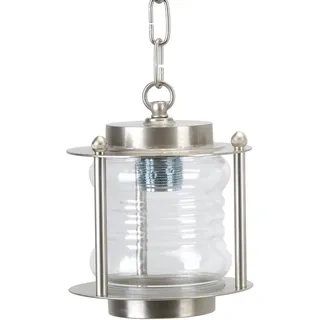 Extravagante Pendelleuchte MYKO aus Messing Glas maritimer Stil Außen Lampe