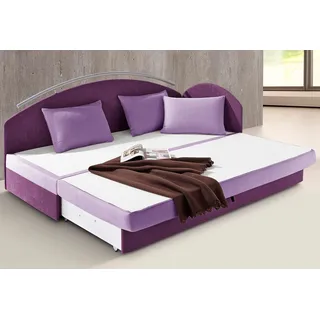 MAINTAL Schlafcouch 2-Sitzer lila
