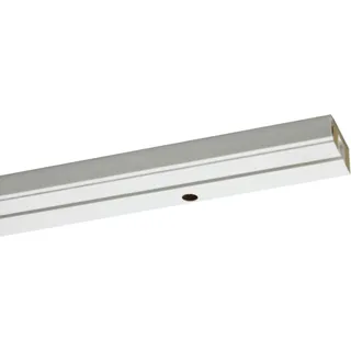 Gardinia Vorhangschiene 1-läufig GE1 Weiß 300 cm