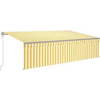 vidaXL Markise 500 x 300 cm gelb