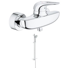 Grohe Eurostyle Einhand Brausebatterie (1 stück, chrom, inkl. Brausestangenset 900mm)