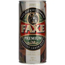 Faxe Premium Quality Lager Beer 5% Vol. 1l