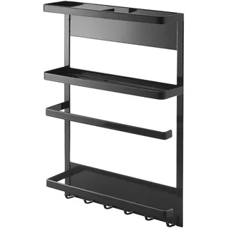 Yamazaki Küchenregal 24,5 x 6,5 x 34 cm Schwarz