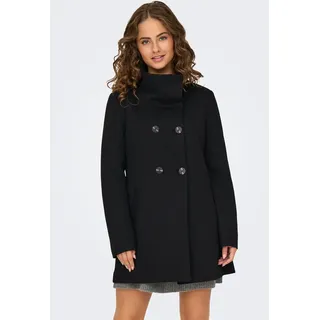 ONLY Kurzmantel »ONLSEDONA LIFE SOPHIA DB COAT CC OTW«, schwarz