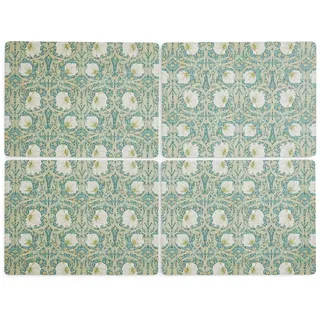 Spode Morris & Co X0010649172 Pimpernel Privat Platzsets, groß, Grün, 40,1 x 29,8 cm