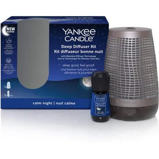 Yankee Candle Diffuser Kit, Calm Night, Sleep