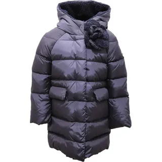 0407AO piumino bimba IL GUFO girl kids down jacket blue - Blau
