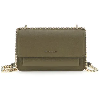 Michael Kors 30T4GC7L3T-367 LG SHOULDER Women SAFARI GREEN Size One Size