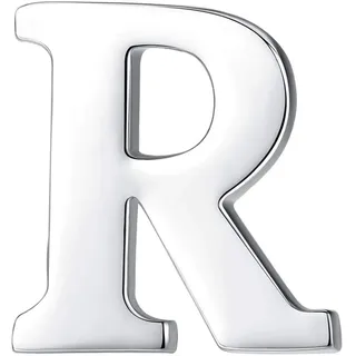 HONEY BEAR 1 Stück Buchstaben Brief Broschen Pins A bis Z, Edelstahl für Herren/Damen Anzug Hemd, Geschäft Hochzeit Geschenk,Silber,MEHRWEG (R 0.59inches)