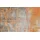 Rustic 110 x 175 cm grau/orange