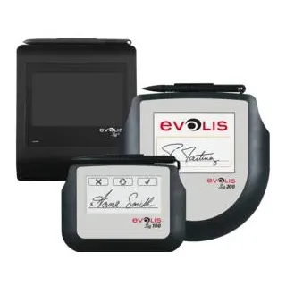 Evolis Sig200, 12,7cm (5") Signature-Pad, 12,7cm (5"), Auflösung: 640x480 Pixel, Touchscreen, colour, Ansch (5"), Grafiktablett