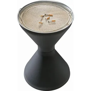 APS Aschenbecher, Standascher "DIABOLO", schwarz, matt