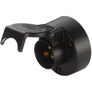 Hella Steckdose 24V 3-polig Schwarz