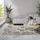 Kurzflor Teppich Orientalischer Wohnzimmerteppich Klassischer Fransenteppich für Esszimmer Flur Creme Multifarben 200x265cm