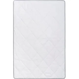 Gözze Kunstfaserbettdecke Prima Loft Bio Bettdecke, Füllung: Polyester, Bezug: Microfaser weiß 155 cm x 220 cm