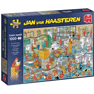 JUMBO Spiele Jumbo Jan van Haasteren - In der Craftbier-Brauerei 1000 Teile