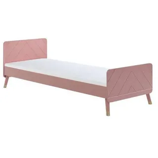 Vipack Einzelbett Billy 90 x 200 cm rosa